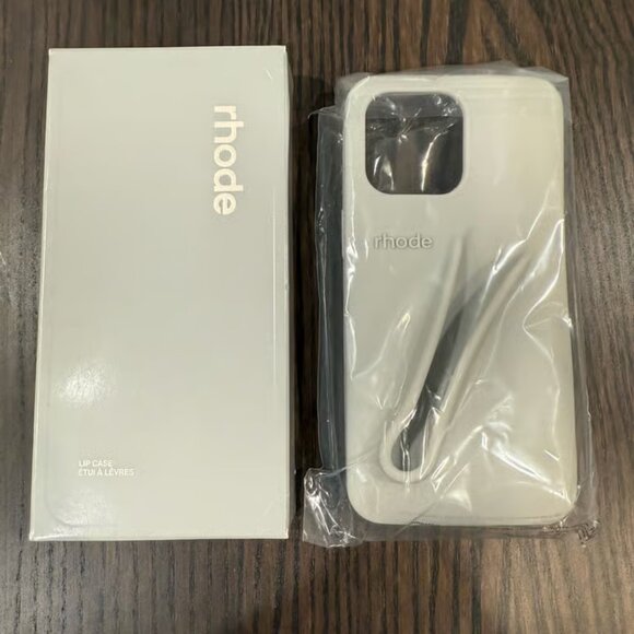 Rhode lip case gray without Lip- Iphone 13 14 15 16 - Picture 1 of 3